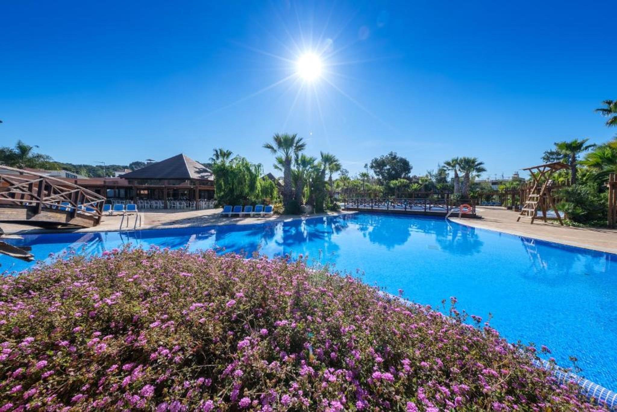 Camping Estival Torre De La Mora Тамарит Екстериор снимка