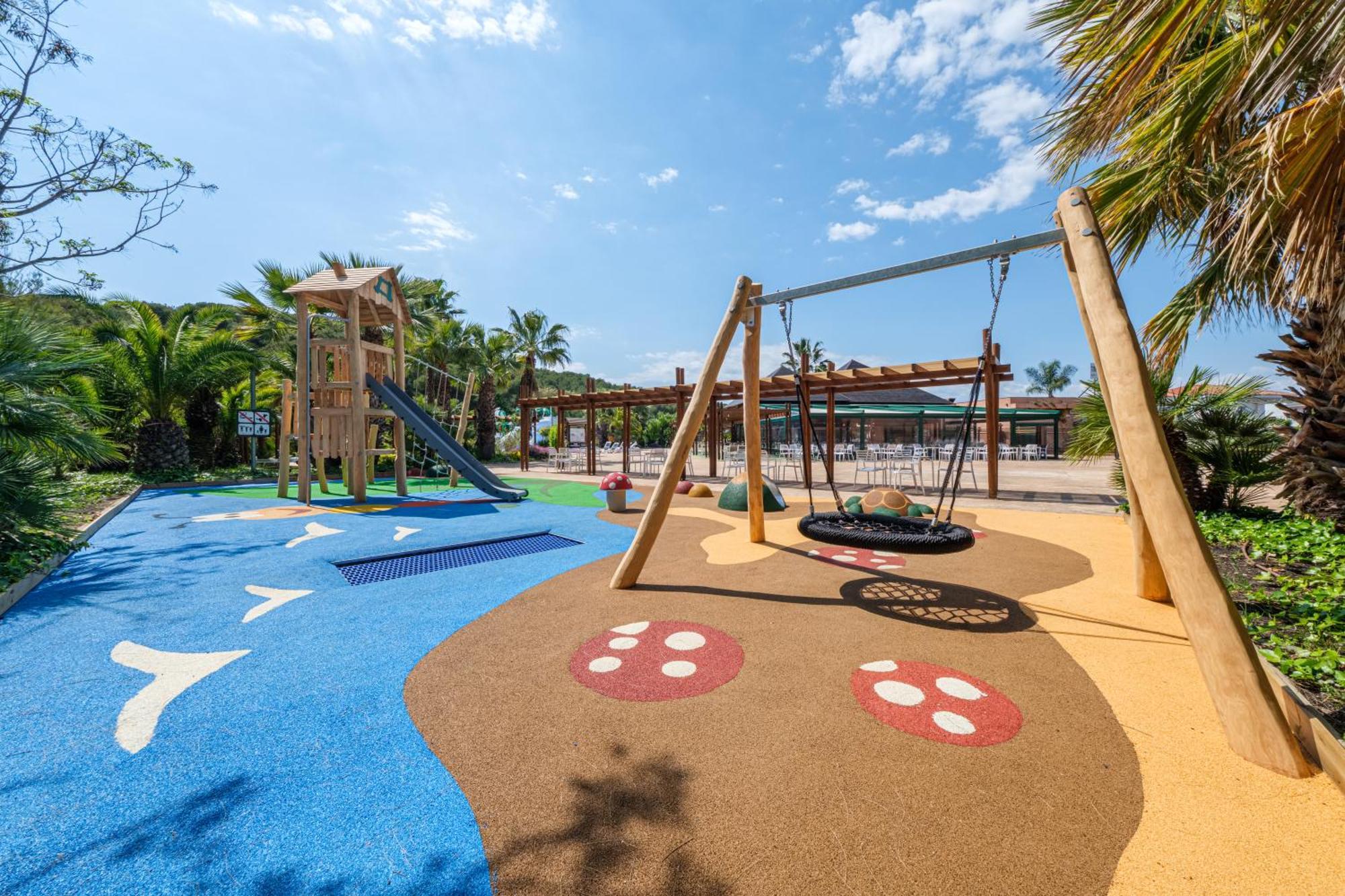 Camping Estival Torre De La Mora Тамарит Екстериор снимка