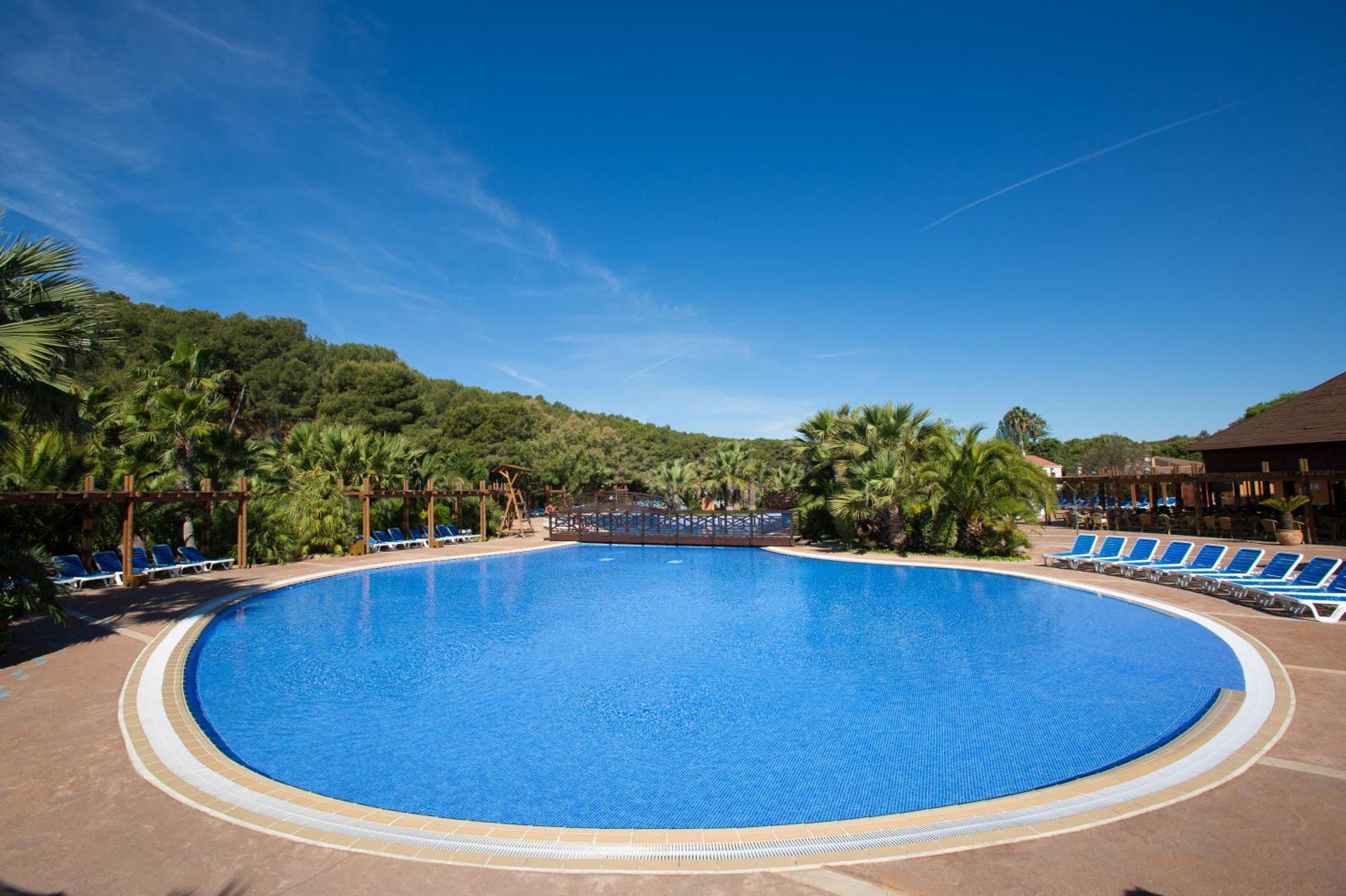 Camping Estival Torre De La Mora Тамарит Екстериор снимка