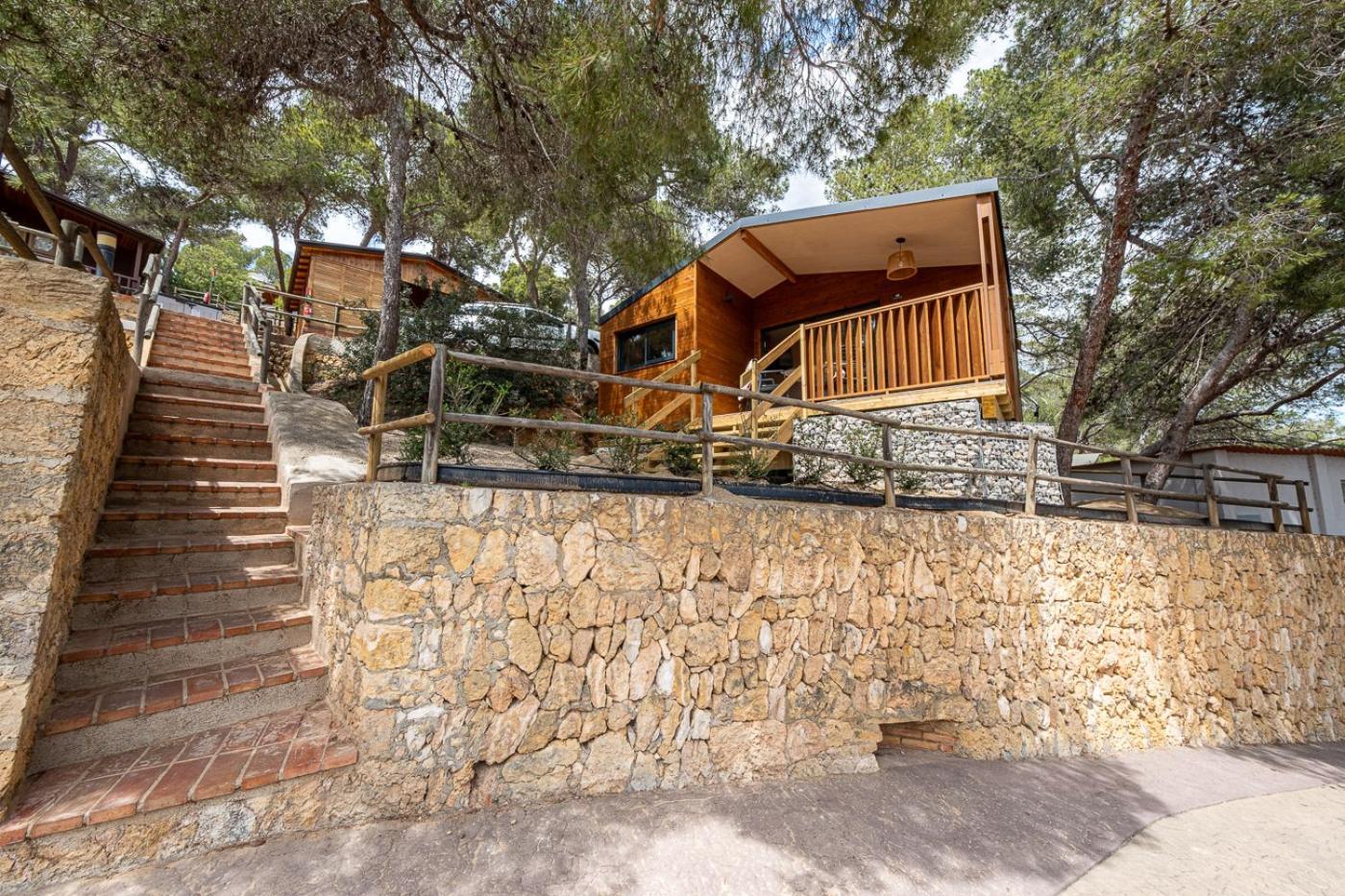 Camping Estival Torre De La Mora Тамарит Екстериор снимка